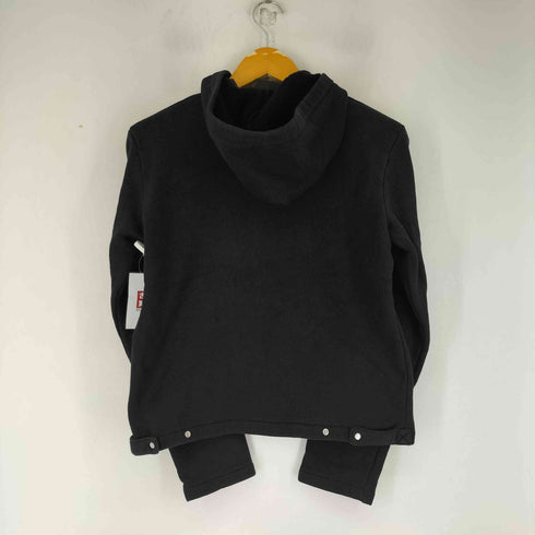アニエスベー agnes b. コットン メルトン カーディガンプレッション Capuche レディース US:0-2