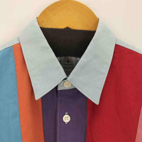 コムデギャルソンシャツ COMME des GARCONS SHIRT 20SS カラーブロックパッチワーク 長袖シャツ レディース XS