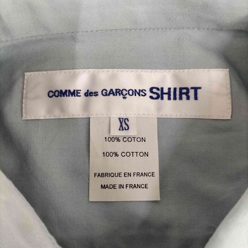コムデギャルソンシャツ COMME des GARCONS SHIRT 20SS カラーブロックパッチワーク 長袖シャツ レディース XS