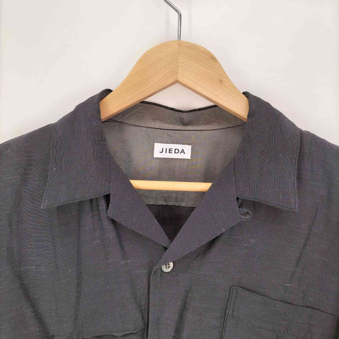 ジエダ Jieda 26SS HAND STITCH OPEN COLLAR SHIRT ハンド ステッチ オープン カラー シャツ メンズ JPN:2