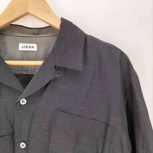 ジエダ Jieda 26SS HAND STITCH OPEN COLLAR SHIRT ハンド ステッチ オープン カラー シャツ メンズ JPN:2