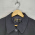 pure cashmere カシミヤ100 比翼ステンカラーコート レディース 11AR
