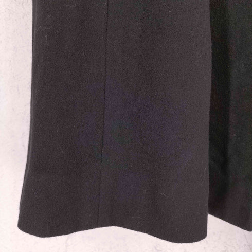 pure cashmere カシミヤ100 比翼ステンカラーコート レディース 11AR