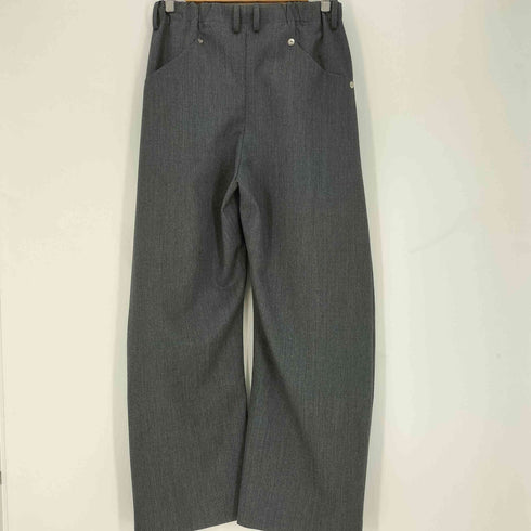 コンズ CONZ curve leg trousers カーブ レッグ トラウザーズ メンズ JPN:2