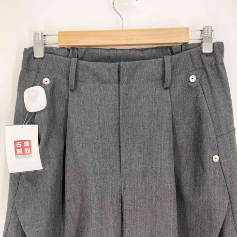 コンズ CONZ curve leg trousers カーブ レッグ トラウザーズ メンズ JPN:2