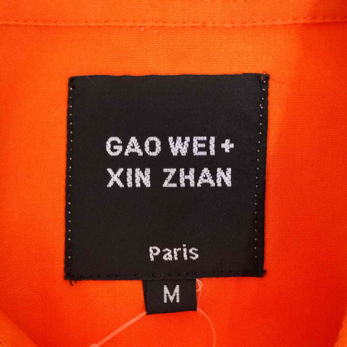 GAO WEI + XIN ZHAN グラフィック半袖シャツ レディース M