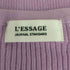 ジャーナルスタンダードレサージュ JOURNAL STANDARD Lessage COSOシースルーリブニットプルオーバー レディース