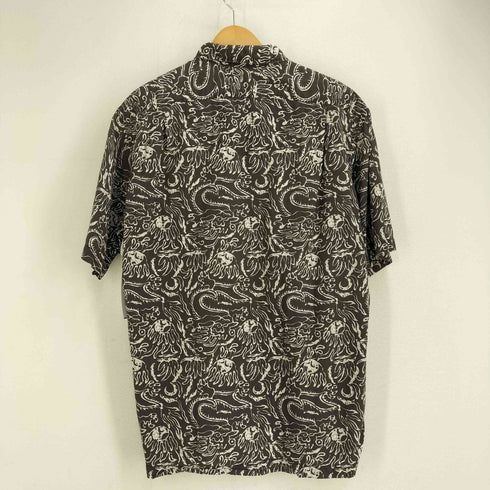 ポロバイラルフローレン Polo by RALPH LAUREN CRAYTON 総柄 オープンカラー S/S シャツ メンズ JPN:M