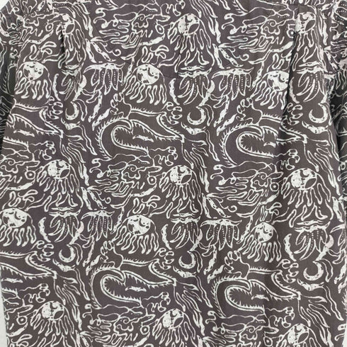 ポロバイラルフローレン Polo by RALPH LAUREN CRAYTON 総柄 オープンカラー S/S シャツ メンズ JPN:M
