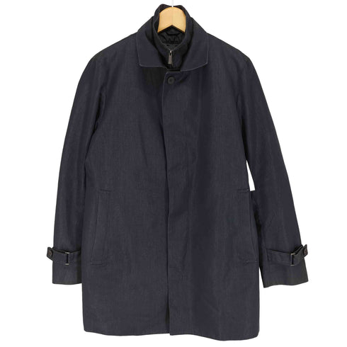 カルバンクライン CALVIN KLEIN レイヤードジップ比翼コート メンズ 36