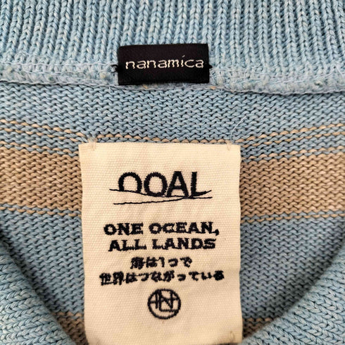 ナナミカ nanamica Stripe Polo Sweater メンズ JPN:L