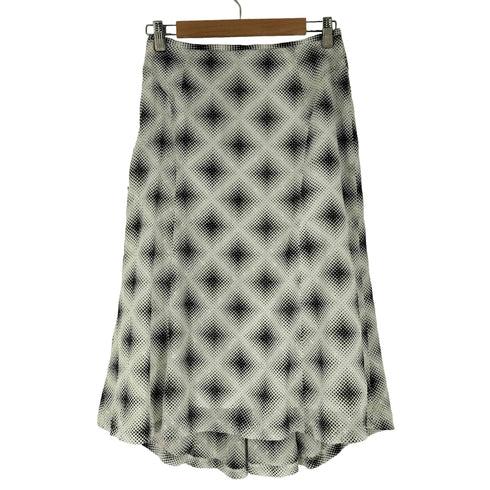 mm maille 刺繍入り ドット シアースカート レディース 64