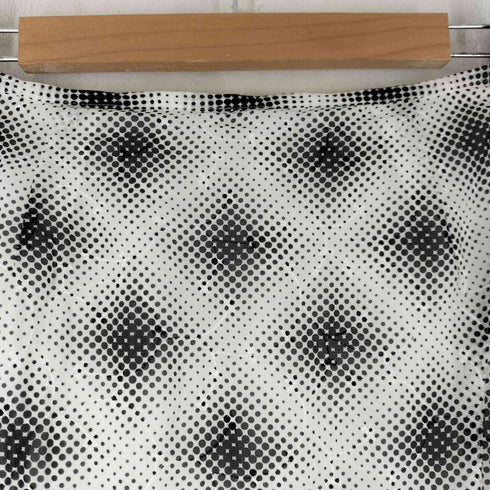 mm maille 刺繍入り ドット シアースカート レディース 64