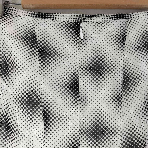 mm maille 刺繍入り ドット シアースカート レディース 64