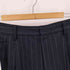 ミューズデドゥーズィエムクラス MUSE de Deuxieme Classe 23AW WOOL SERGE SAGGER ストライプ柄 ウールスラックスパンツ レディース 34
