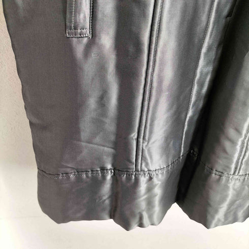 PARIENE アクリルシルク フーディーロングコート レディース 11