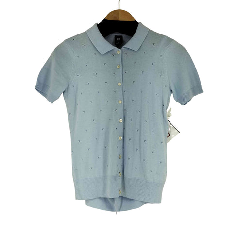 ギャップ Gap 00S デザインニットポロ フロントリボンキャミソール セット レディース import:S