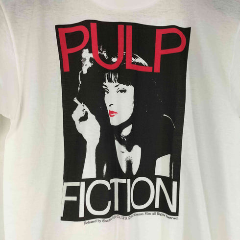 90S 日本製 配給会社コピーライト入り フロントプリント ムービーTシャツ メンズ