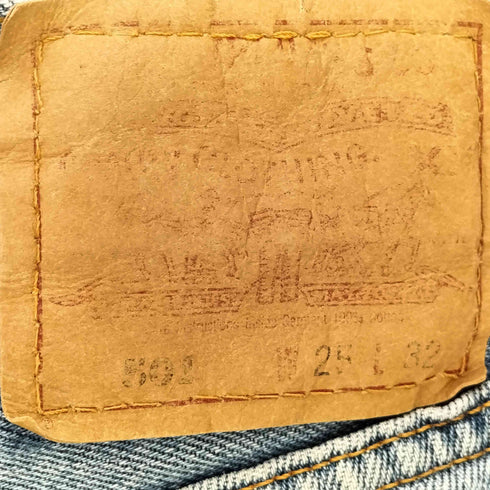 リーバイス Levis 90S USA製 544刻印 6501 ボタンフライデニム レディース W25/L32