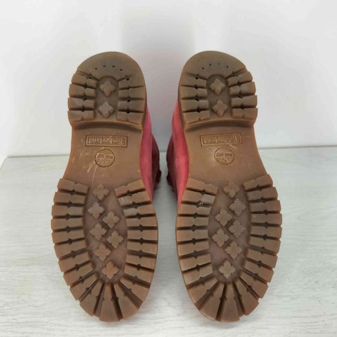 ティンバーランド Timberland 6inch Premium Boots RED NUBUCK メンズ UK:9.5