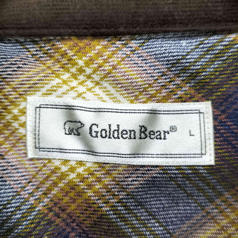 ゴールデンベアー Golden bear 1ポケットハーフジップドライバーズニット メンズ L