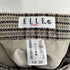 エル ELLE SPORTS 千鳥格子 ラップスカート レディース 38