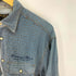 blue devergo パッチワーク シャツ 裾カットオフ メンズ import:M