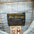 blue devergo パッチワーク シャツ 裾カットオフ メンズ import:M