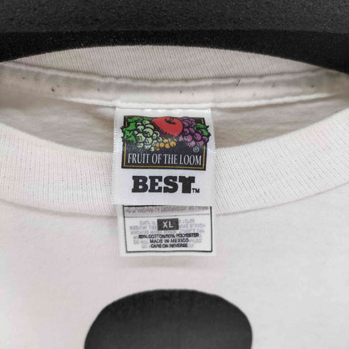 フルーツオブザルーム FRUIT OF THE LOOM 90s HEAVYWEIGHT ANTHONY BIG HANDS WILLIS シングルステッチ 両面プリント Tシャツ メンズ import:XL