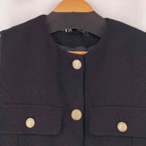 ザラ ZARA ベルトテクスチャーベスト レディース US M