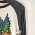 PrimalEngine Vintage バンド 両面プリント ラグラン メンズ import:L