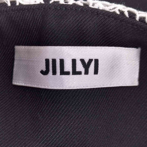 JILLYI レースカラー ダブル ジャケット レディース