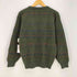 80-90S EAST OAK ケーブルニット ボーダー クルーネック ニット セーター メンズ JPN:M
