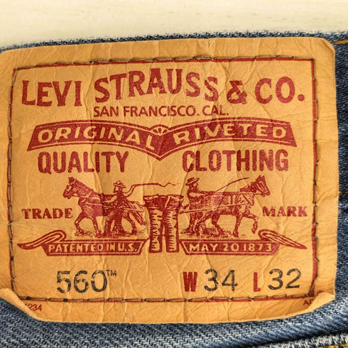 リーバイス Levis COMFORT FIT 560 デニム パンツ メンズ W34 L32