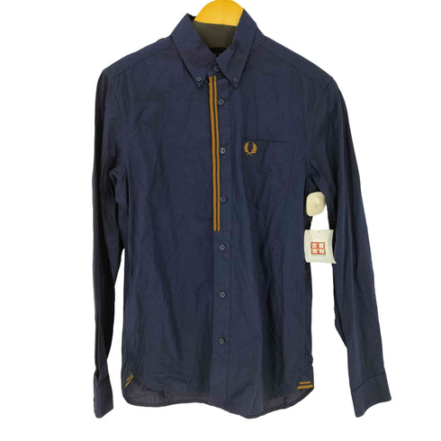 フレッドペリー FRED PERRY Taped Placket Shirt ボタンダウンシャツ メンズ import:S