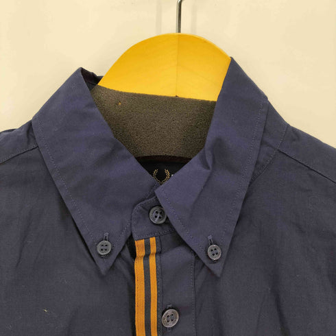 フレッドペリー FRED PERRY Taped Placket Shirt ボタンダウンシャツ メンズ import:S