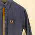 フレッドペリー FRED PERRY Taped Placket Shirt ボタンダウンシャツ メンズ import:S