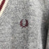 フレッドペリー FRED PERRY ストライプ ニットカーディガン メンズ JPN:L