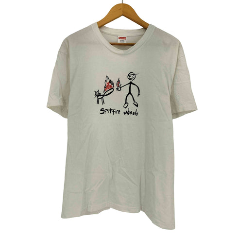 シュプリーム Supreme 2018SS USA製 SPITFIRE CAT TEE メンズ import:M