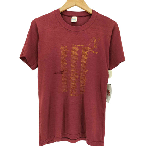 90S GULF COAST SPORTSWEARボディ SENIOR CLASS 1976 S/S シングルステッチ クルーネック Tシャツ メンズ import:L