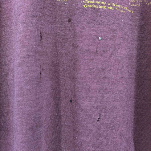90S GULF COAST SPORTSWEARボディ SENIOR CLASS 1976 S/S シングルステッチ クルーネック Tシャツ メンズ import:L