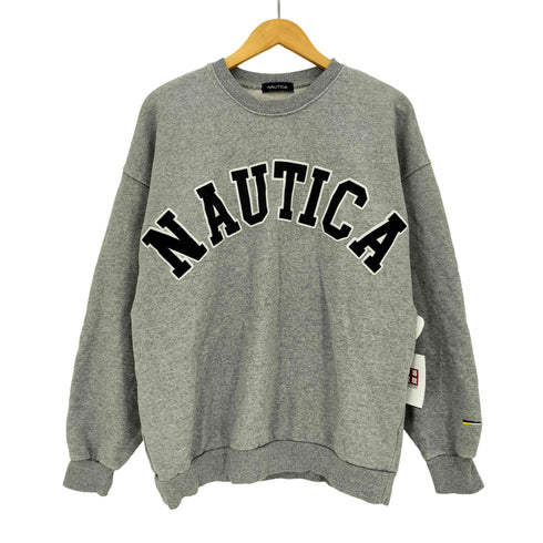 ノーティカ NAUTICA アーチロゴ刺繍 プルオーバー スウェット メンズ JPN:M