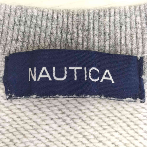 ノーティカ NAUTICA アーチロゴ刺繍 プルオーバー スウェット メンズ JPN:M