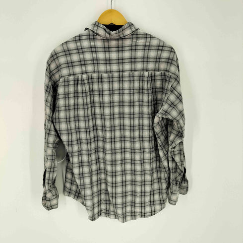 クレイボーン Claiborne シャドーチェック オンブレ レーヨンシャツ メンズ import:M