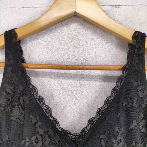 シンシアローリー Cynthia Rowley ビジュー装飾 ボタニカル柄レース キャミソールワンピース レディース 2