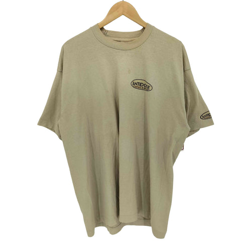 フルーツオブザルーム FRUIT OF THE LOOM 90s カナダ製 BEST ANTIDOTE ONCEPT プリント クルーネック Tシャツ シングルステッチ メンズ import:XL