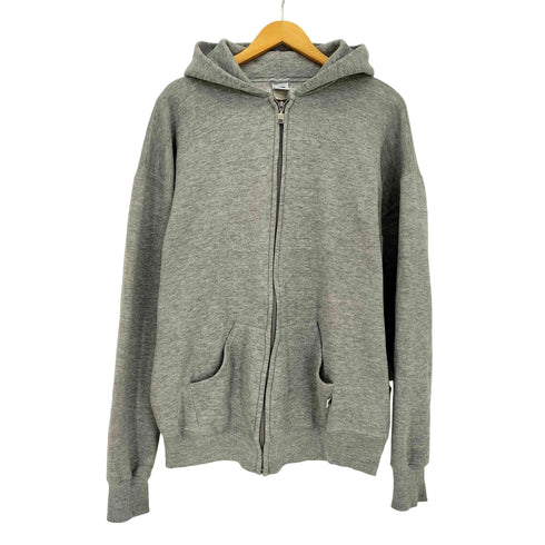 ラッセルアスレチック RUSSELL ATHLETIC 90S 裏起毛 ブランク スウェット ジップアップ パーカー メンズ import:XL