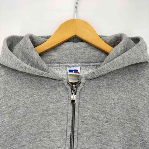 ラッセルアスレチック RUSSELL ATHLETIC 90S 裏起毛 ブランク スウェット ジップアップ パーカー メンズ import:XL