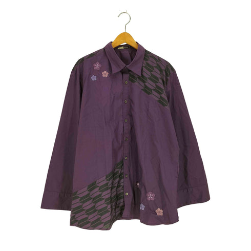 アクシーズファム axes femme 矢羽根PT&桔梗刺繍シャツ レディース JPN:XL