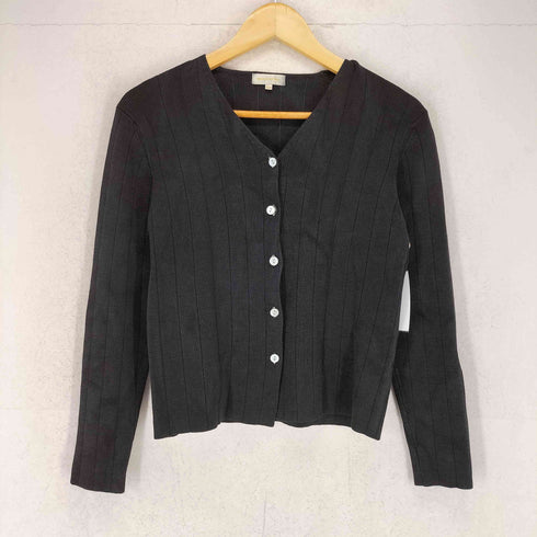 ブルックスブラザーズ BROOKS BROTHERS シルク混 2WAY ハイネック ニット カーディガン レディース import:M